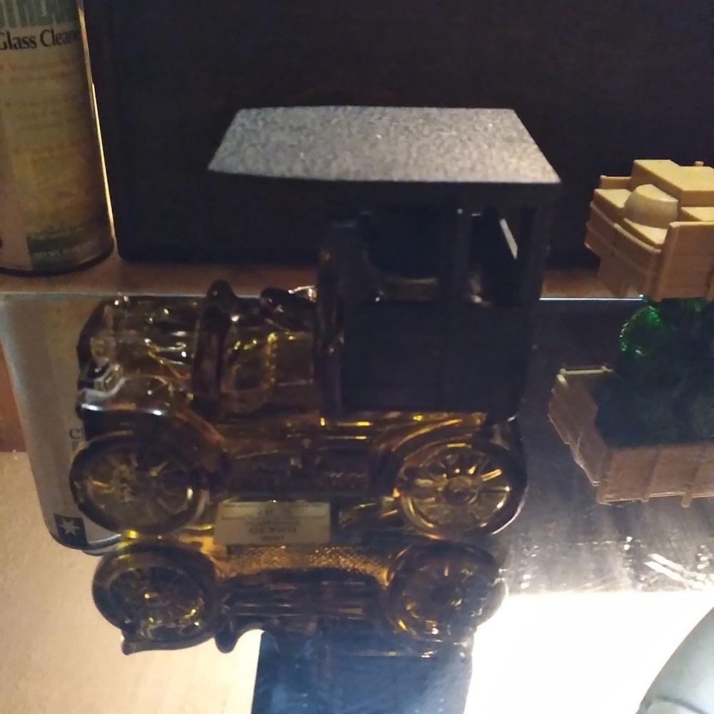 Avon Vintage Car Collectible - Black and Gold